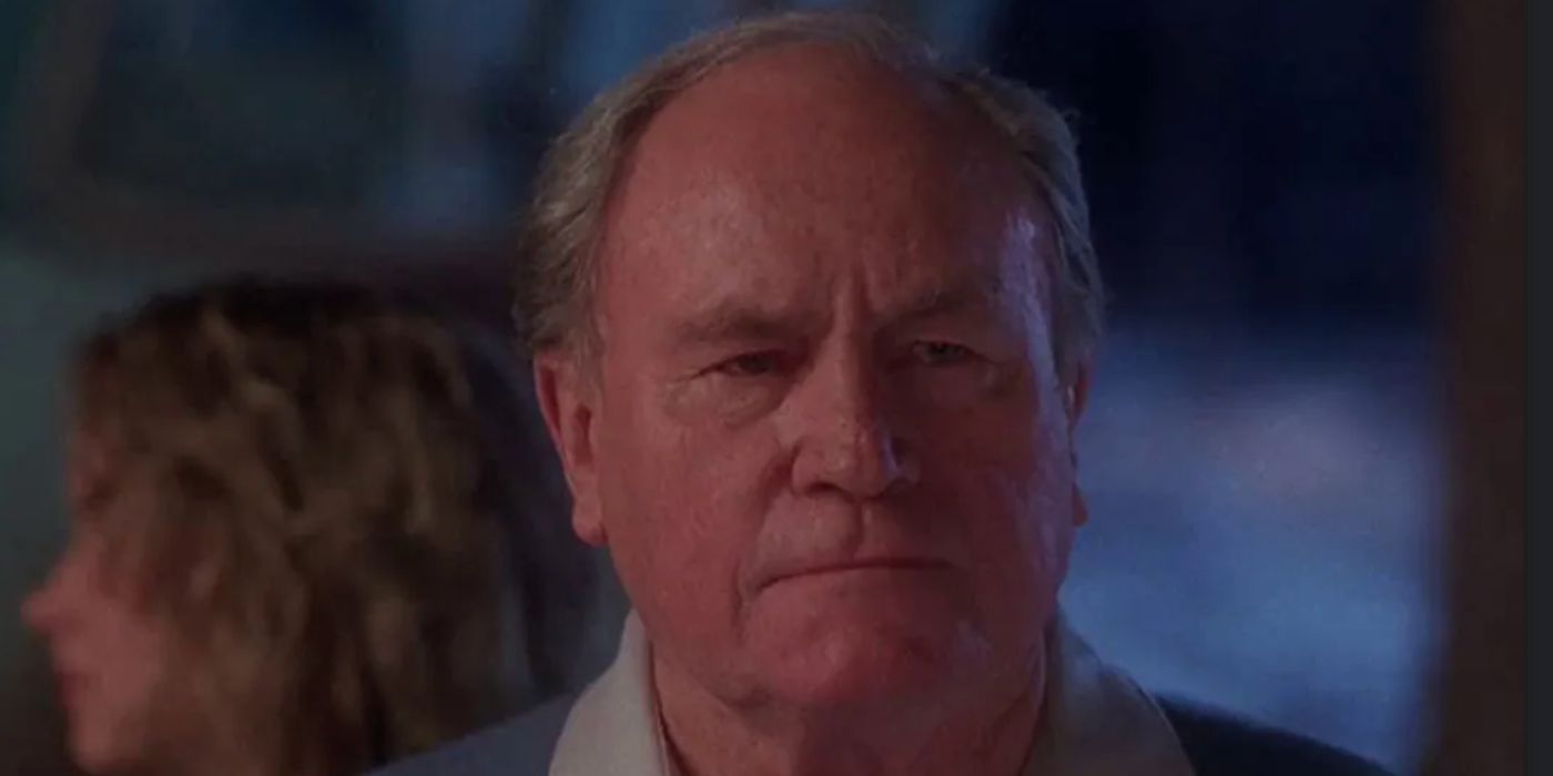 E.G. Marshall as Art Smith looking stern in 'Christmas Vacation'