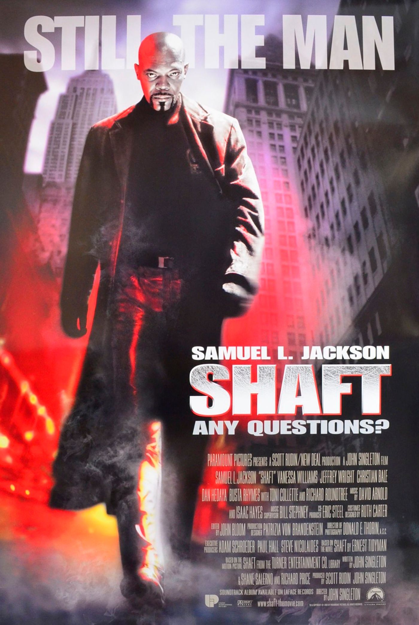 Samuel L. Jackson as Shaft in Shaft (2000)