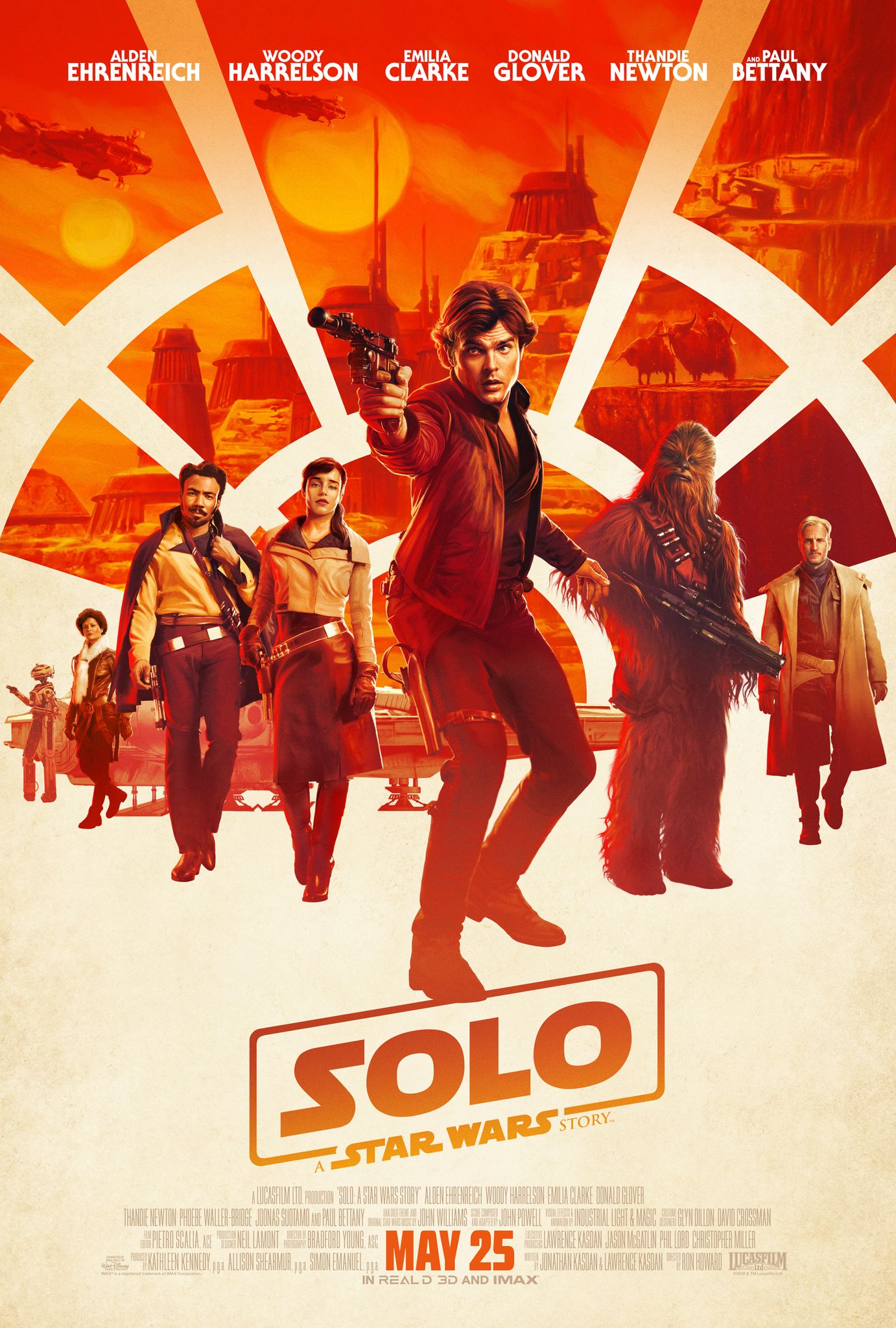 Solo A Star Wars Story Film Poster