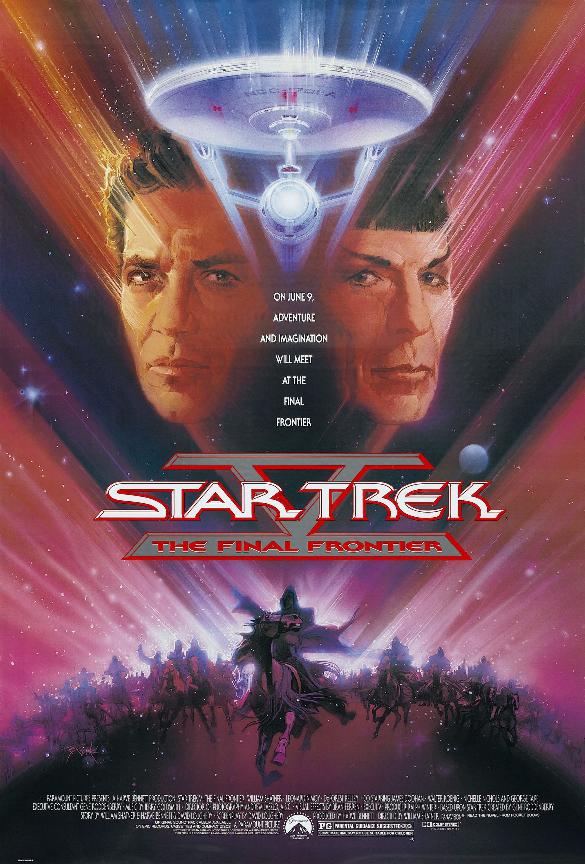 Star Trek V The Final Frontier Poster