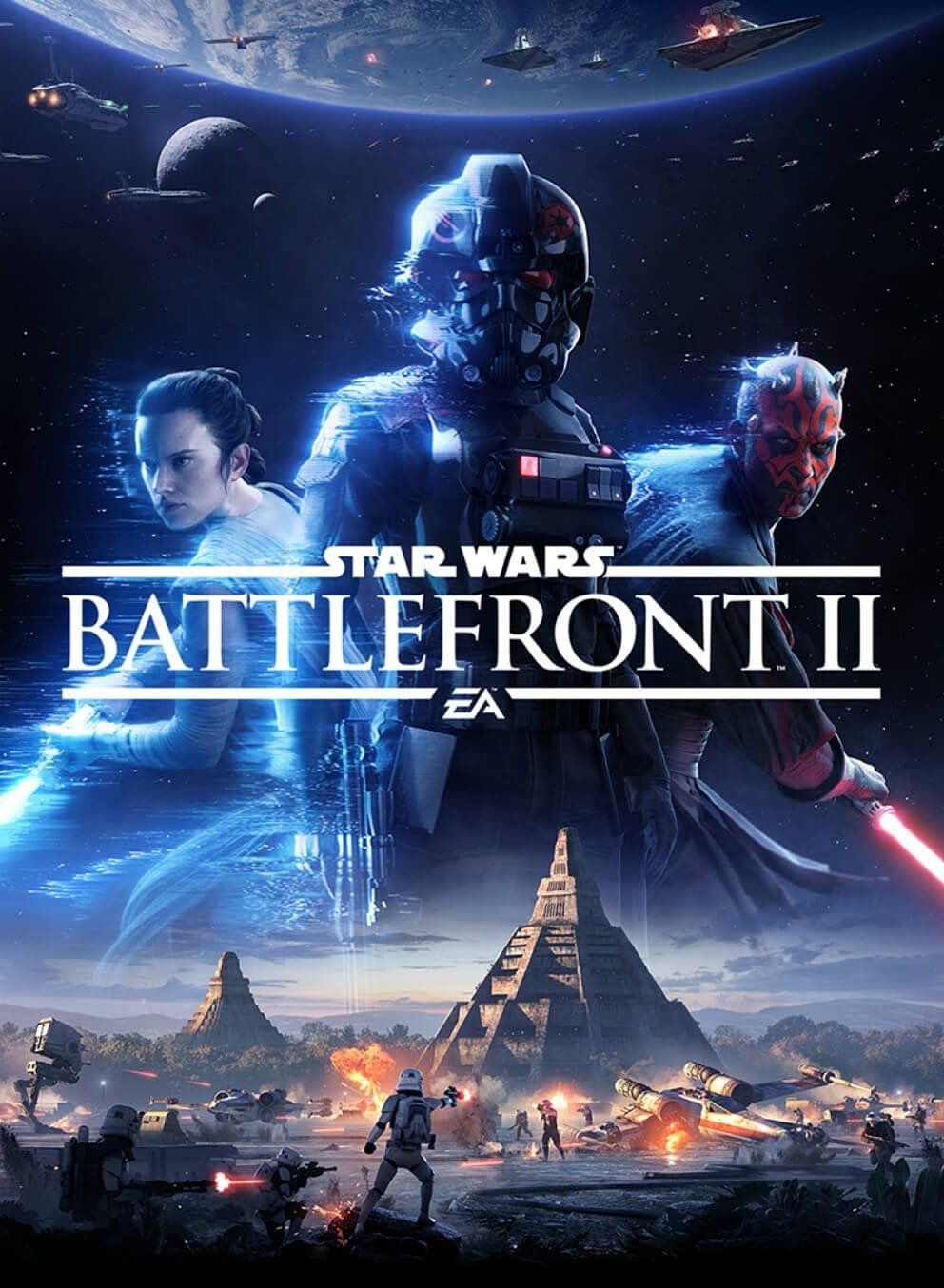Star Wars Battlefront II Video Game Poster