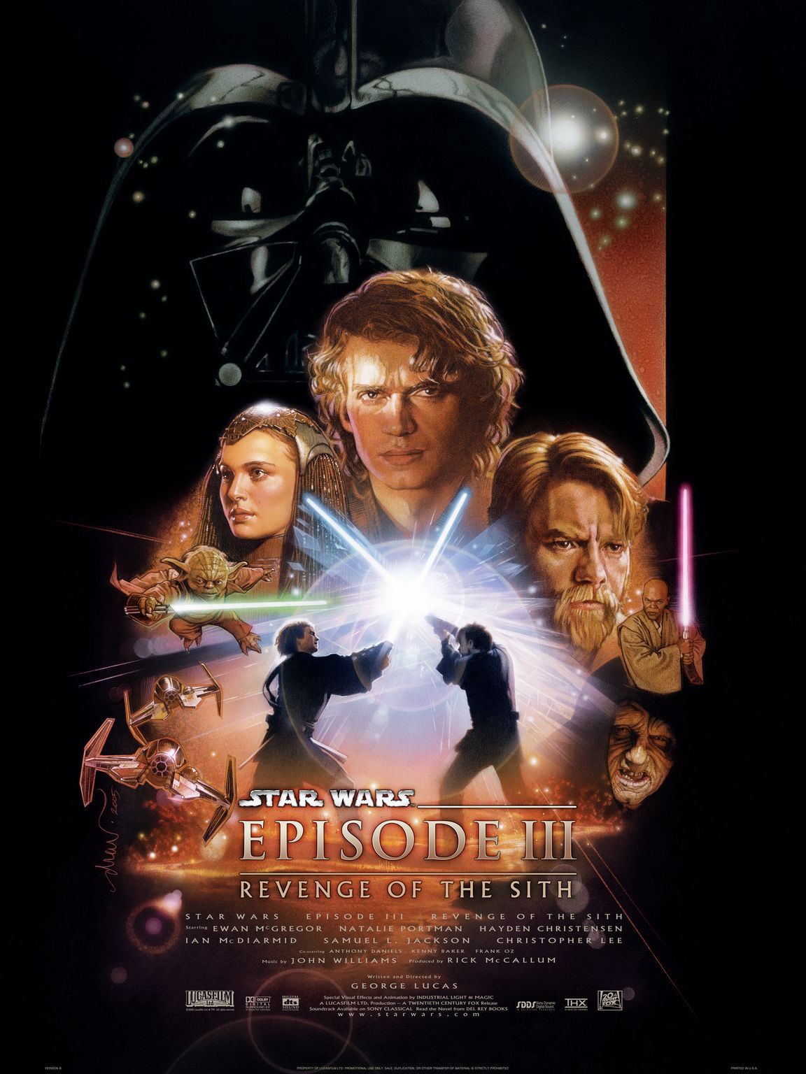 Star Wars Episode III - Revenge of the Sith Film Poster