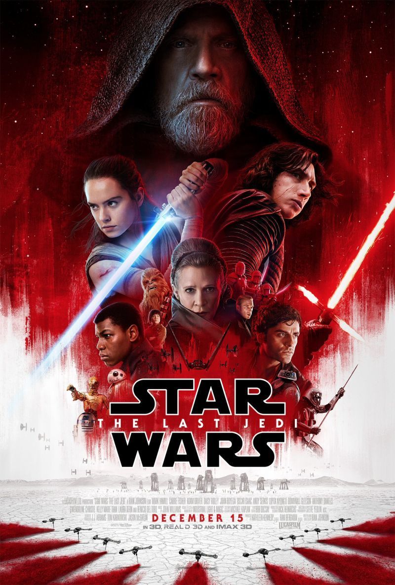 Star Wars Episode VIII - The Last Jedi Film Poster