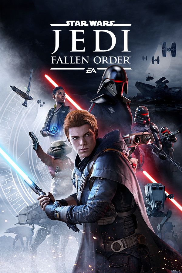 Les figurines de la série noire « Jedi Fallen Order » montrent l'inquisiteur Cal et Trilla
