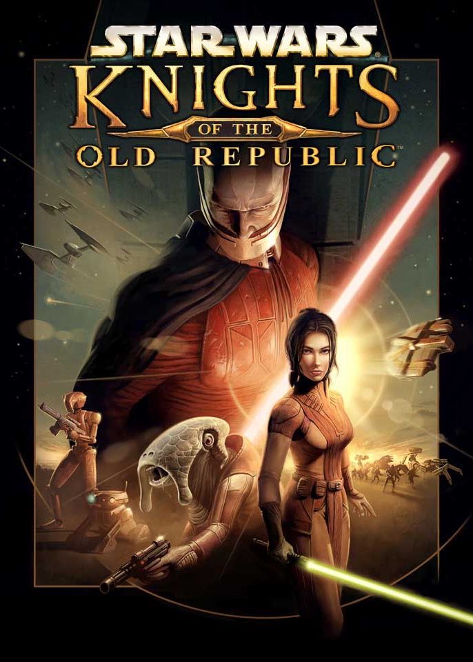 Star Wars Knights of the Old Republic Video Game Cover