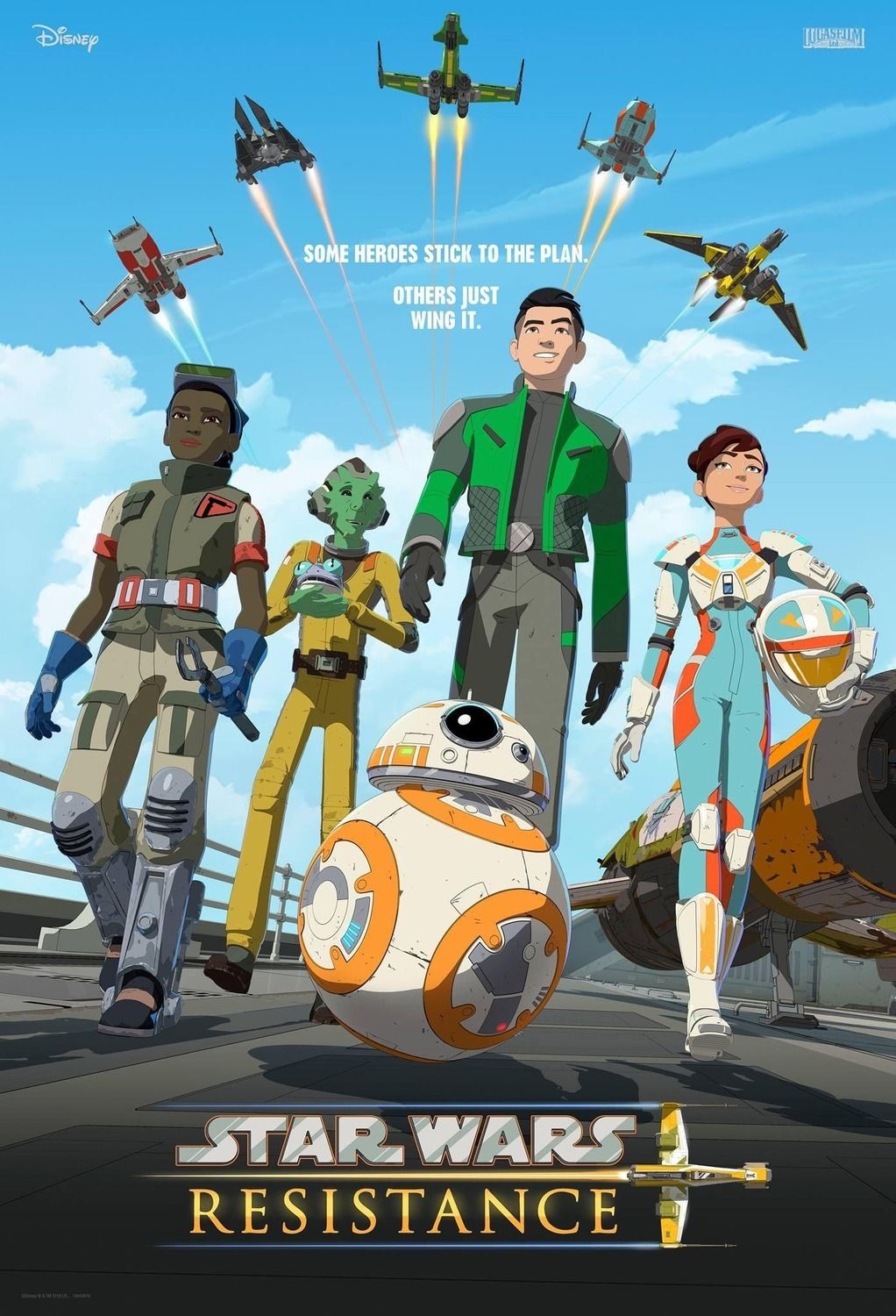 Star Wars Resistance TV Show Poster