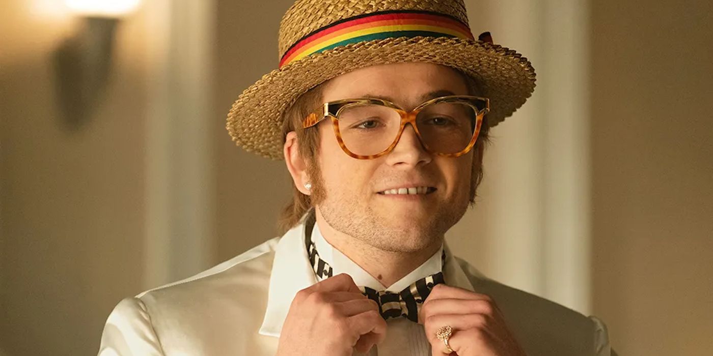 Taron Egerton as Elton John in Rocketman