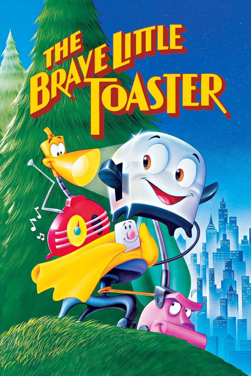 An official poster for The Brave Little Toaster