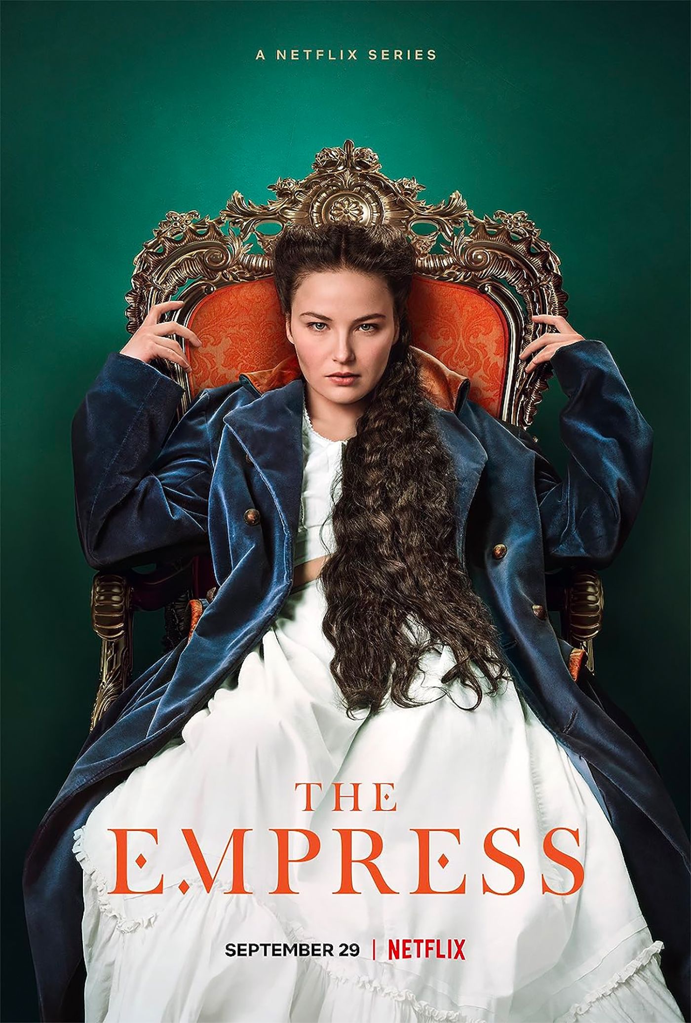Devrim Lingnau as Empress Sisi in Netflix’s The Empress poster