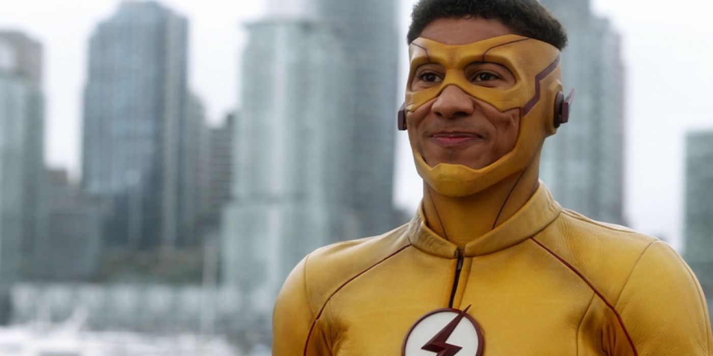 Wally West (Keiynan Lonsdale) smiles as Kid Flash on &lsquo;The Flash&rsquo;.