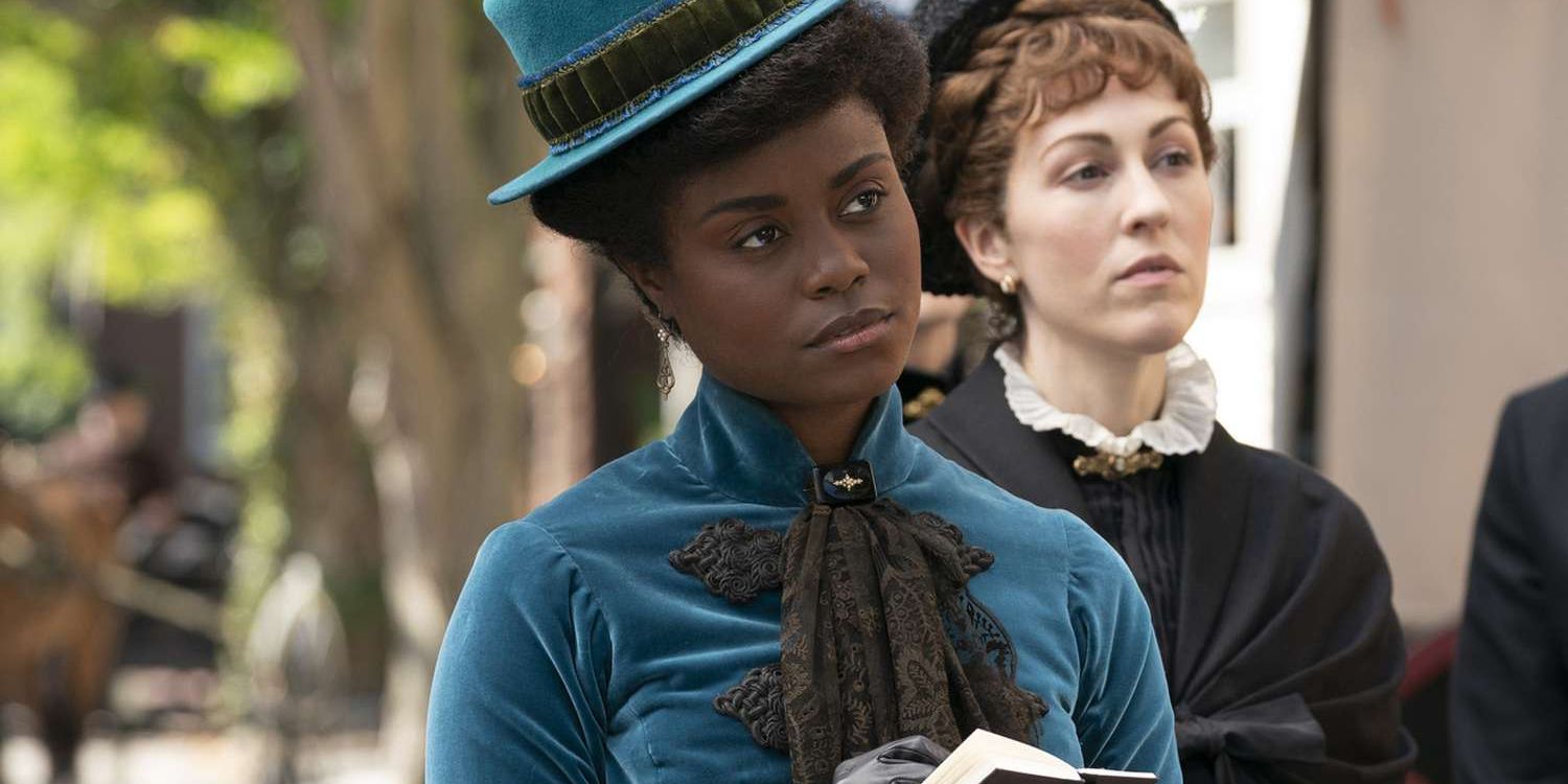 Peggy (Denée Benton) takes notes in 'The Gilded Age'