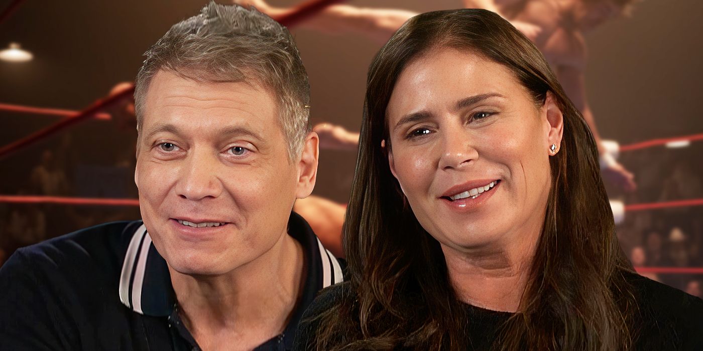 Holt McCallany and Maura Tierney Talk The Iron Claw