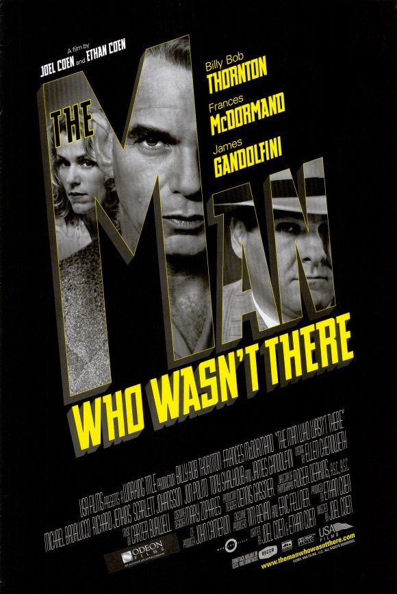 The Man Who Wasnt There Film Poster