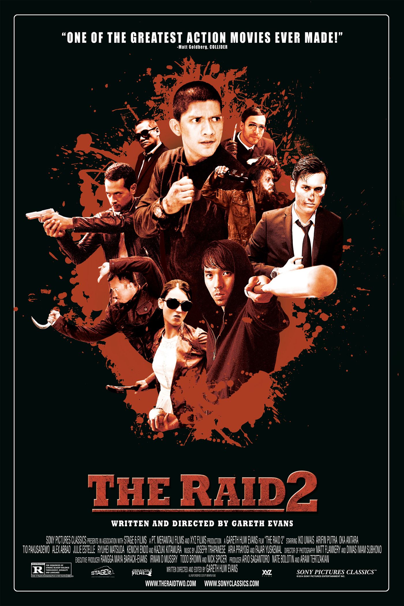 The Raid 2 Film Poster