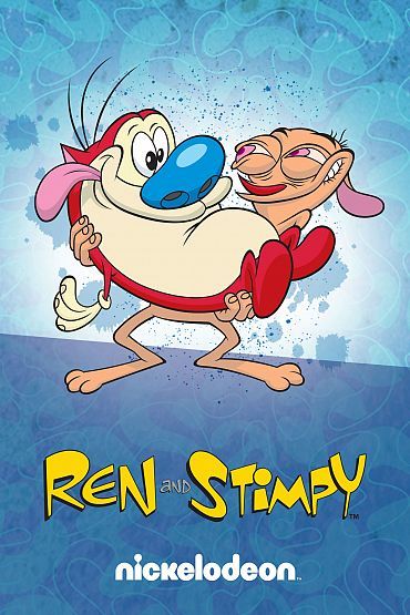 cartel del espectáculo de ren y stimpy