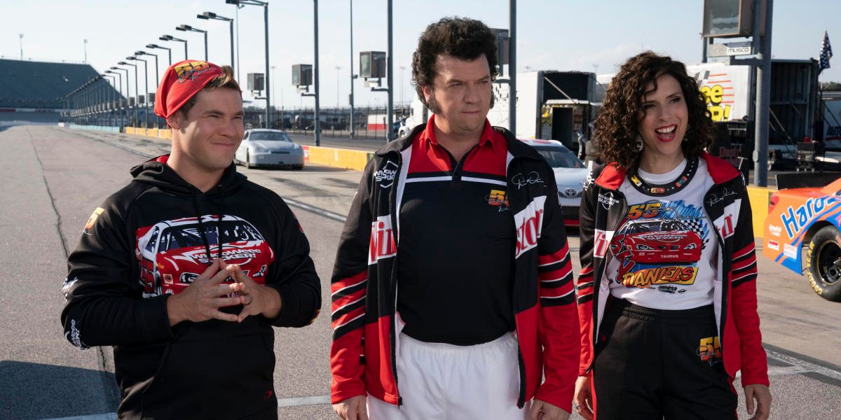 The Righteous Gemstone Children at the Nascar Track in Righteous Gemstones Season 3