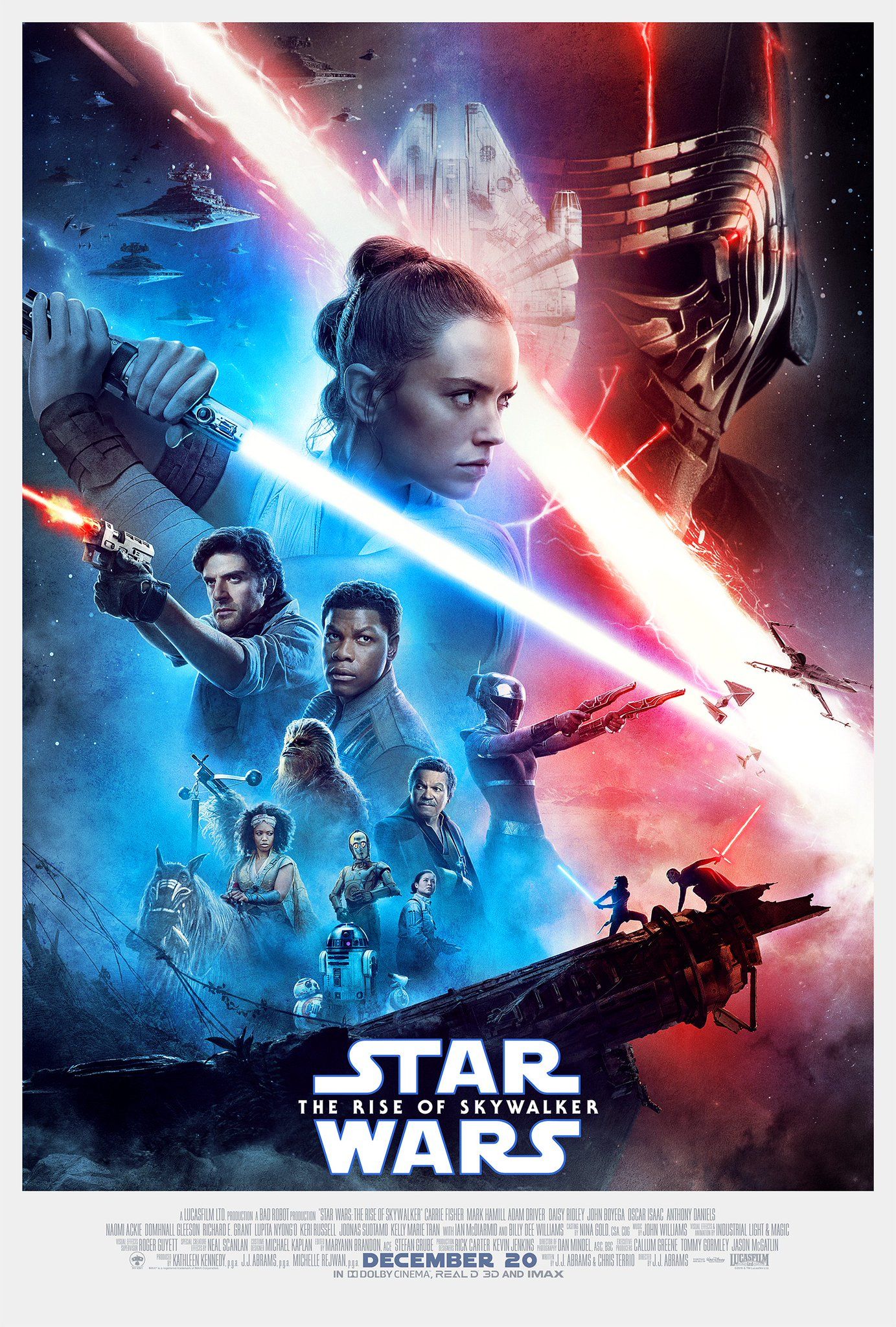 Poster for Star Wars Episode Episode 9 the Rise of Skywalker