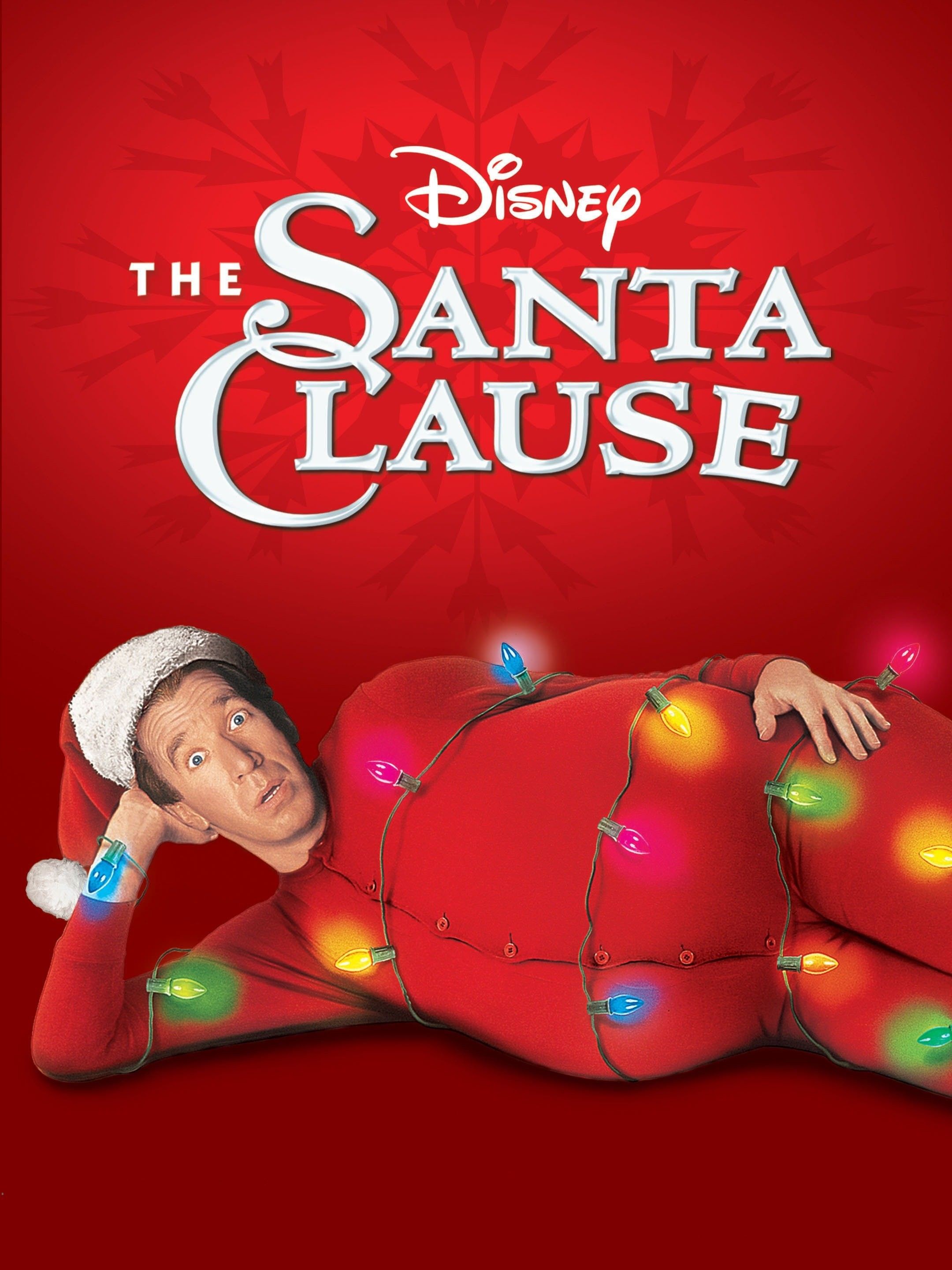 Tim Allen as Santa Claus in The Santa Clause movie poster