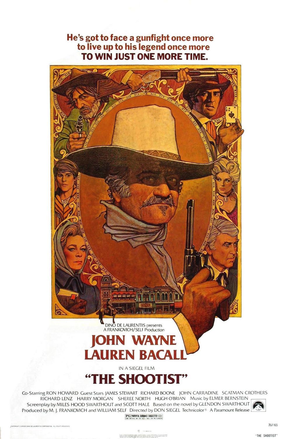 The Shootist 1976 Film Poster