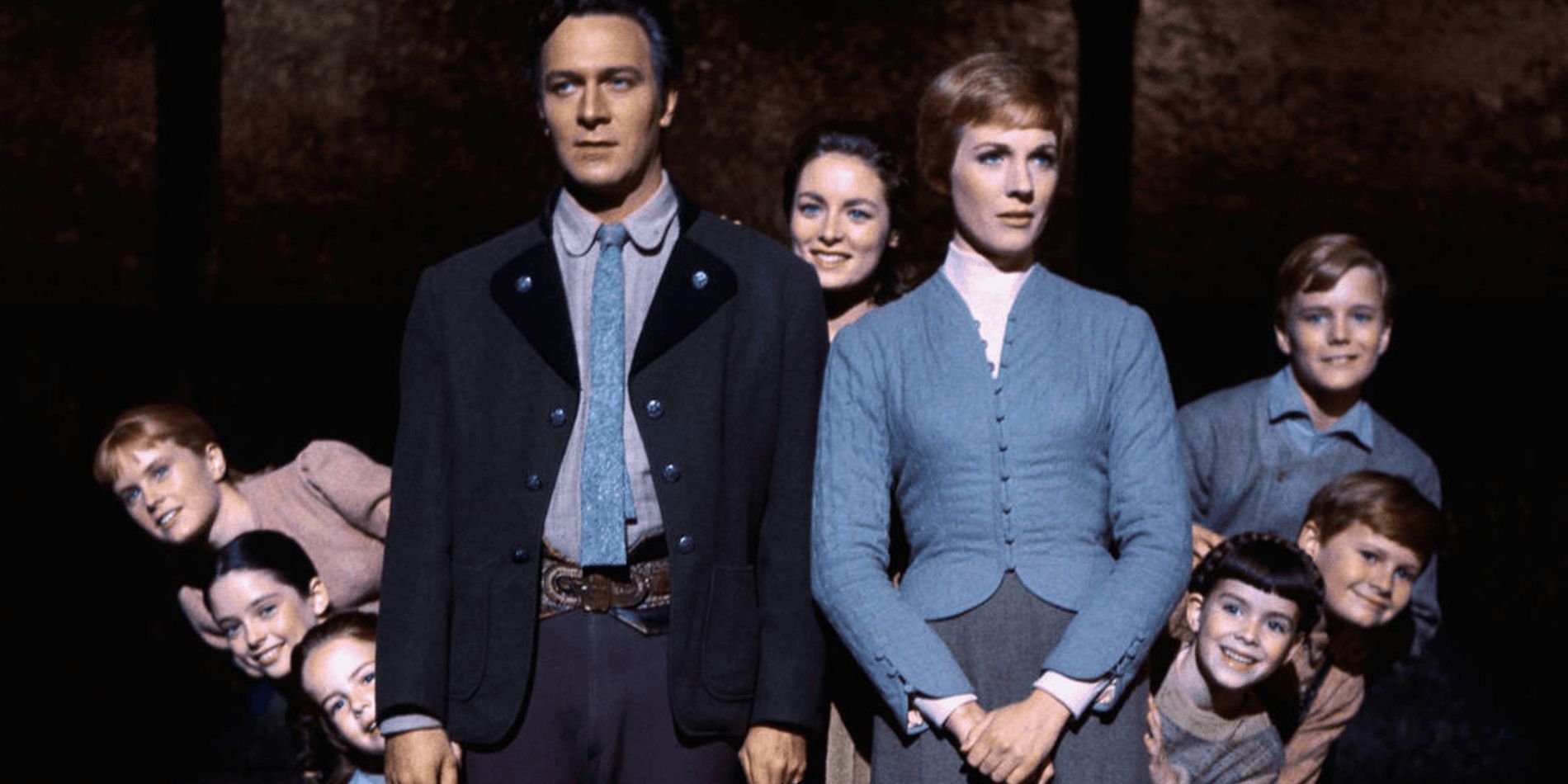 The von Trapp family performing in The Sound of Music