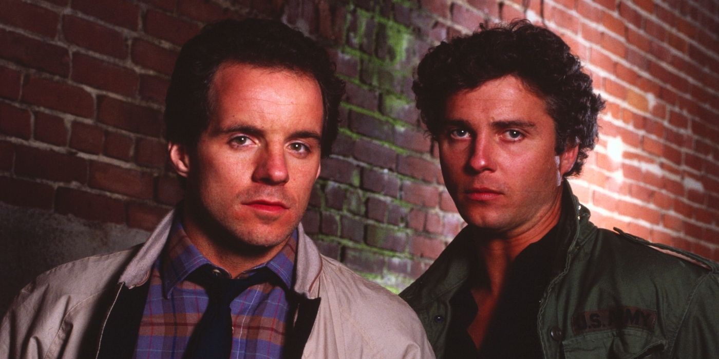 William Petersen and John Pankow in To Live and Die in LA