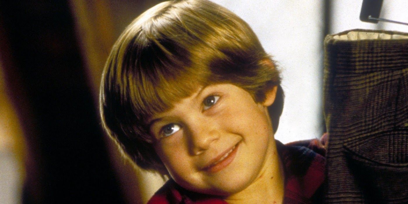 Alex D. Linz in Home Alone 3 smiling mischievously 