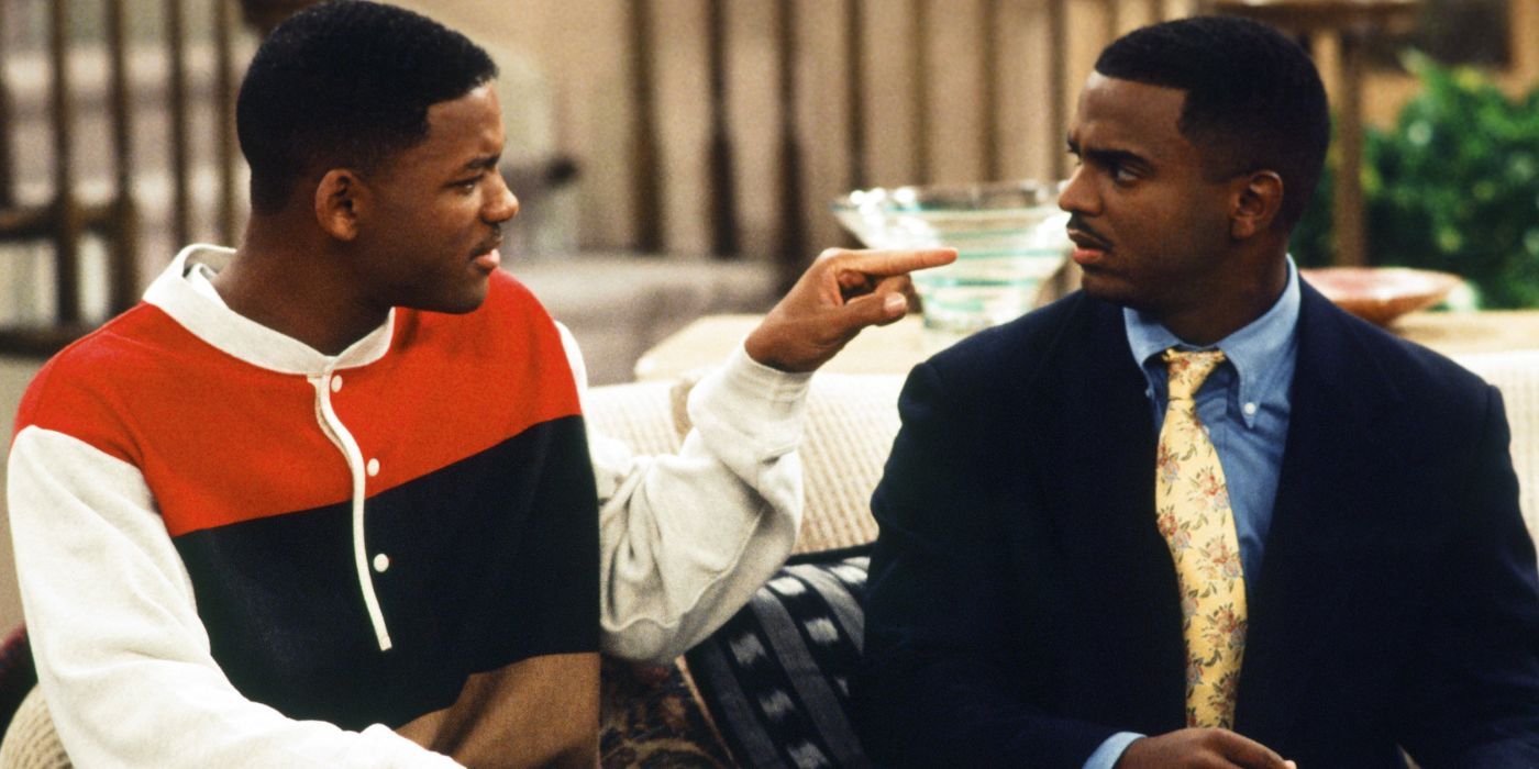 Will Smith and Alfonso Ribeiro in The Fresh Prince of Bel-Air (1990)