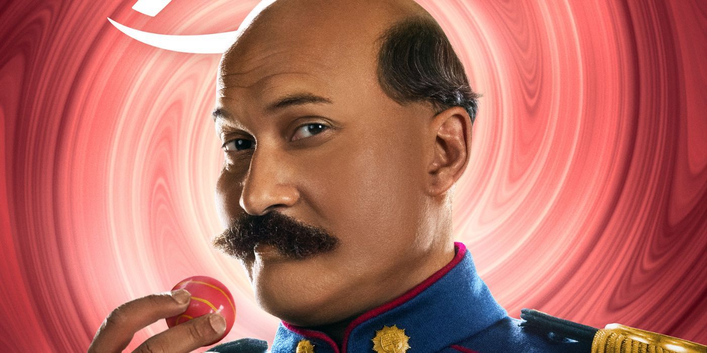 Keegan-Michael Key as the Chief of Police on a character poster for Wonka