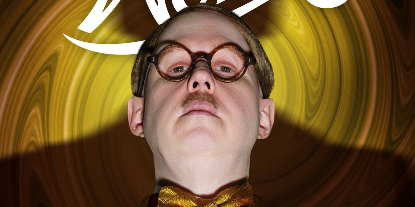 Matt Lucas as Prodnose on a character poster for Wonka