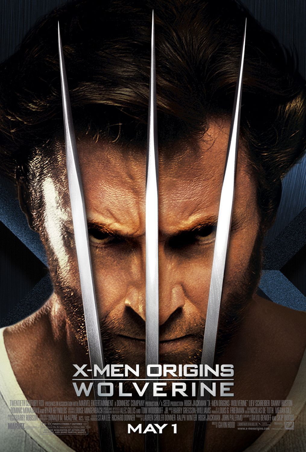 X-Men Origins Wolverine Film Poster