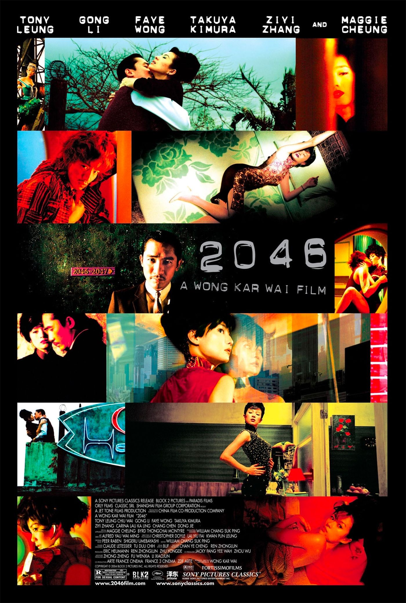 Poster of Wong Kar-Wai's movie 2046