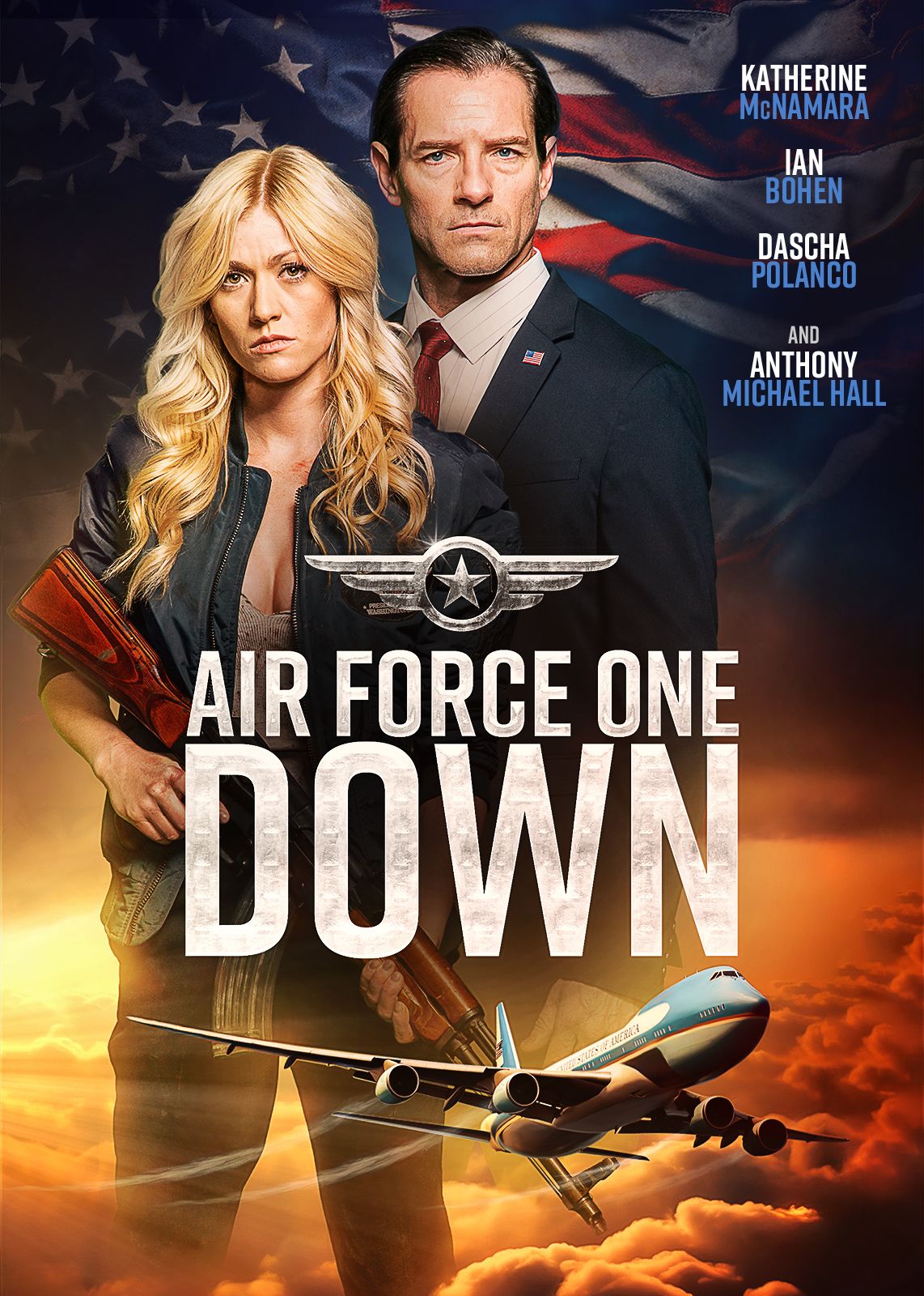 'Air Force One Down' Trailer Katherine McNamara Saves the President
