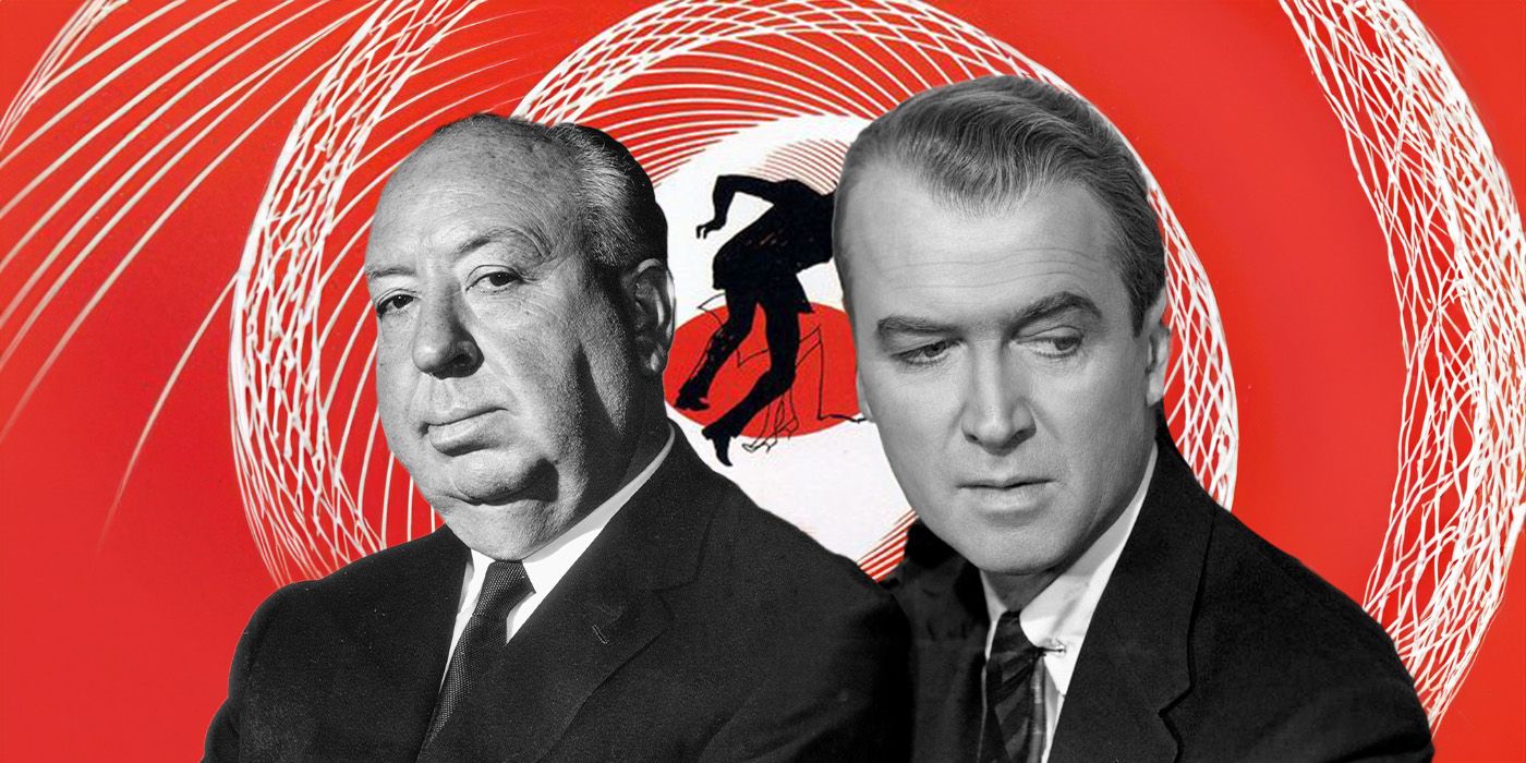 Alfred Hitchcock and James Stewart Vertigo feature image