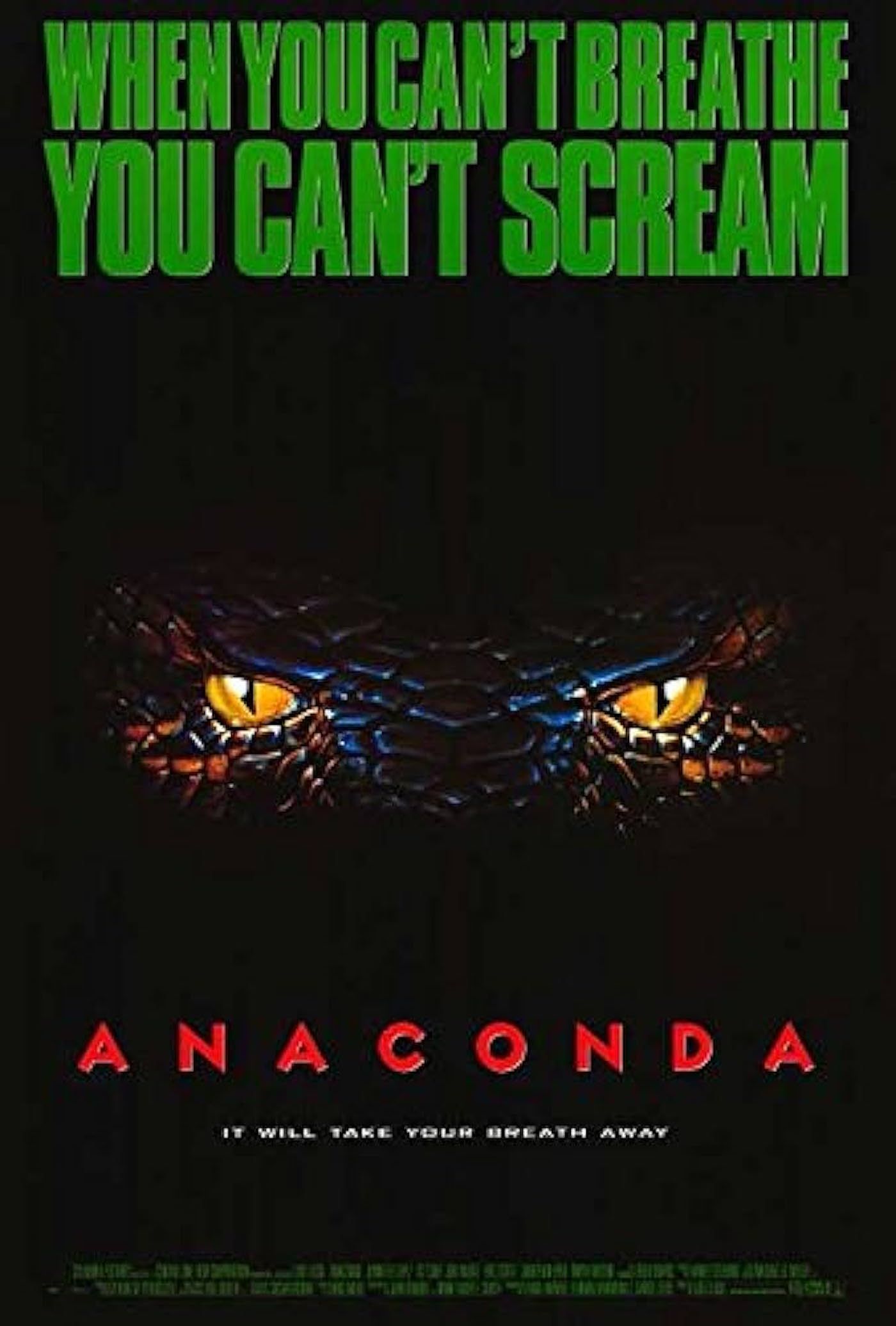 cartell de la pel·lícula anaconda
