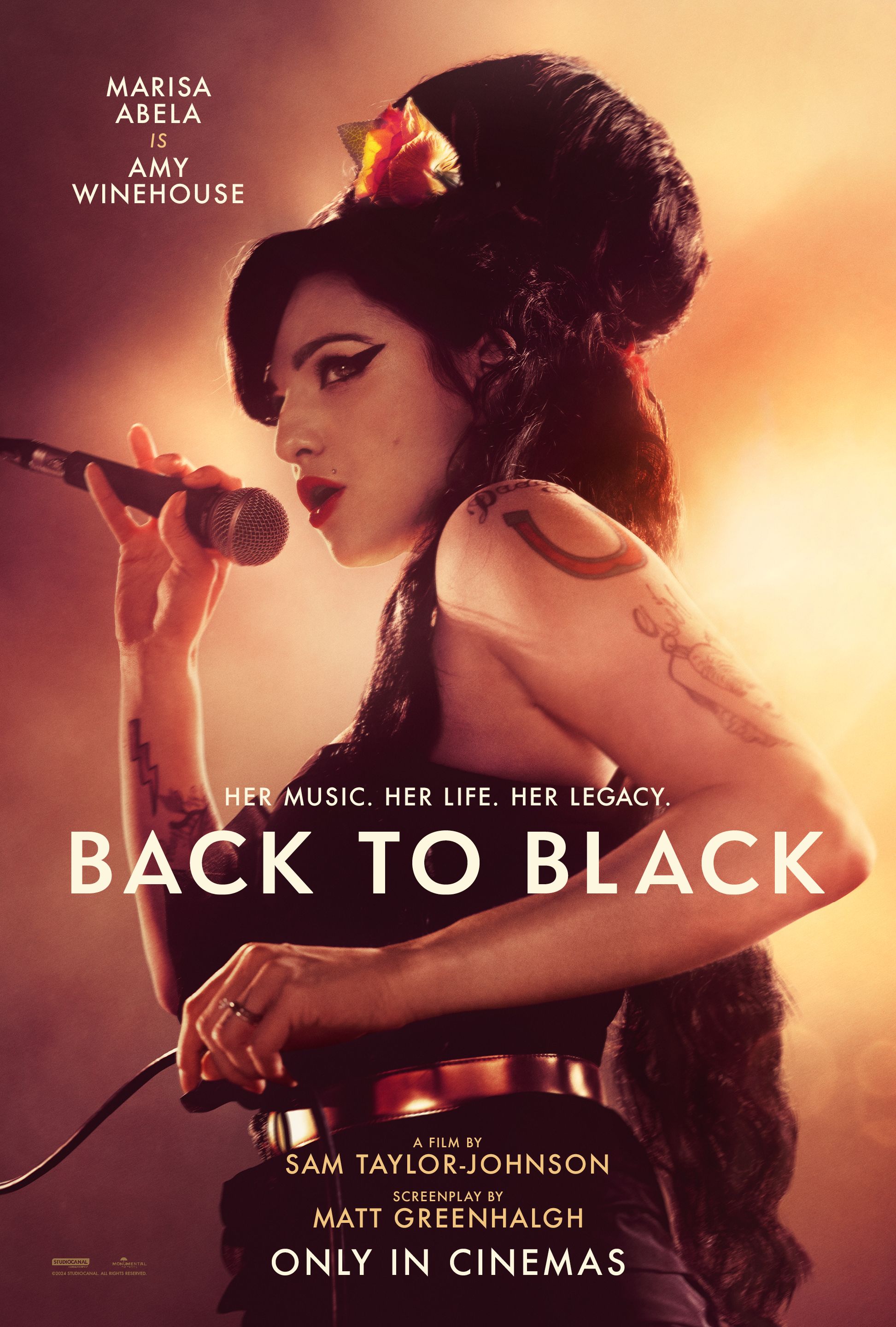 Back to Black Trailer Marisa Abela takes center stage as Amy