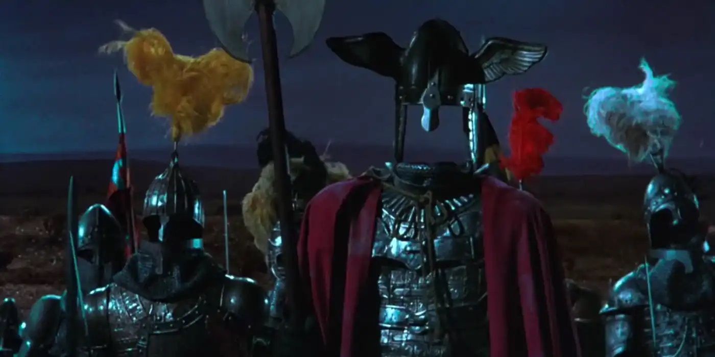 Armuri animate in Bedknobs si Broomsticks