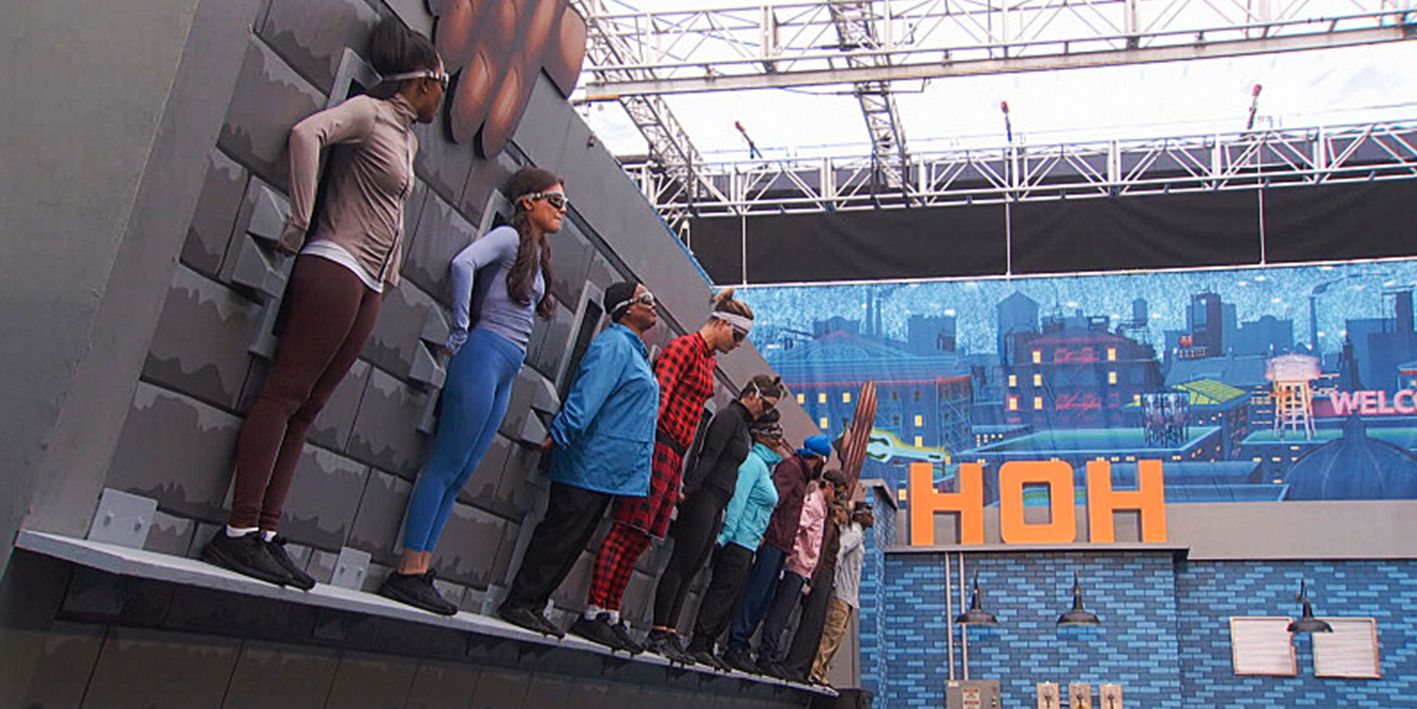 Big Brother photo of contestants competing HOH- Season 25-2023