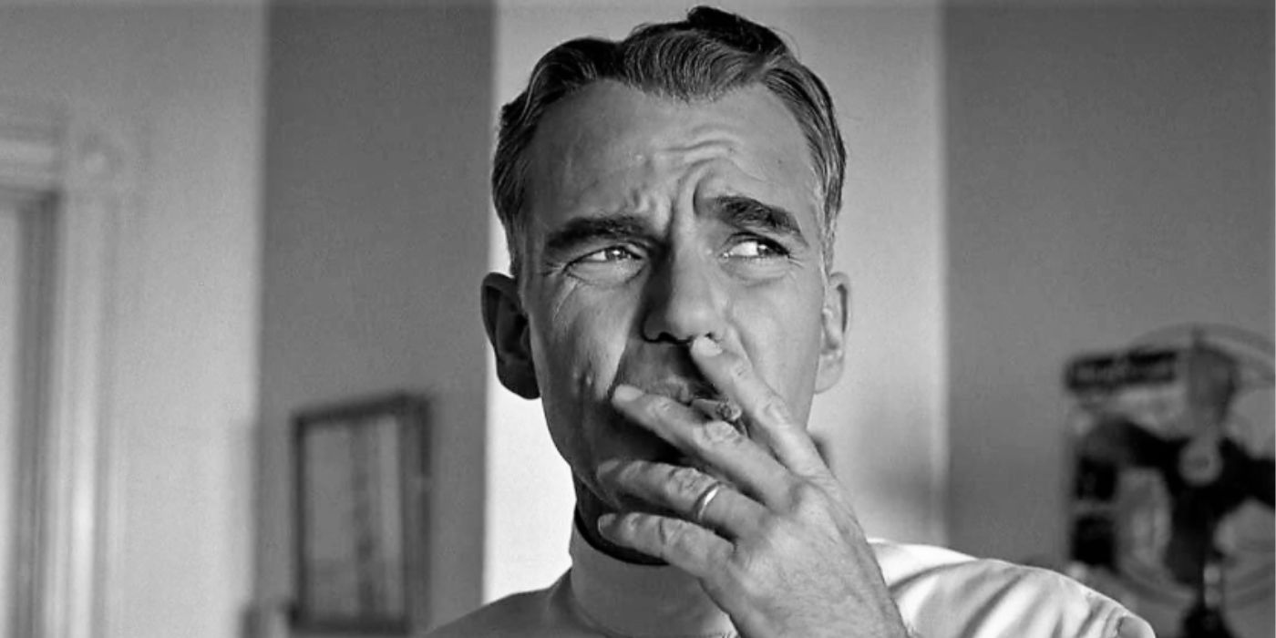 Billy Bob Thornton as Ed Crane the barber in The Man Who Wasn't There.