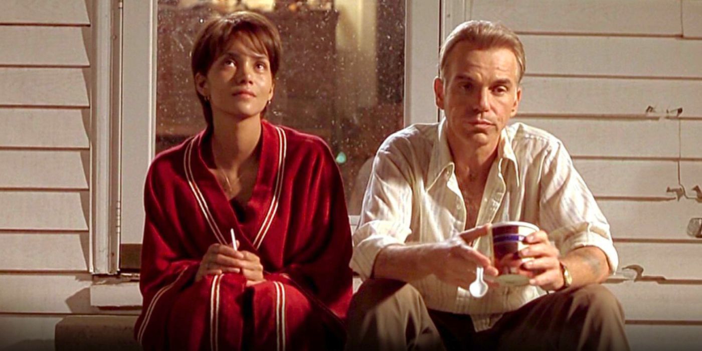 Billy Thornton and Halle Berry enjoy some ice cream in Monster's Ball.