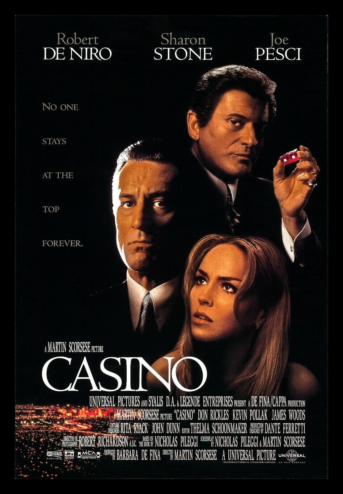 The poster for Martin Scorsese's Casino