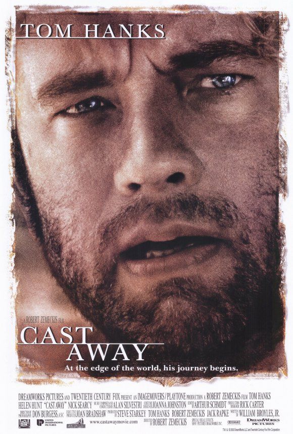 Cast Away 2000 Film Poster