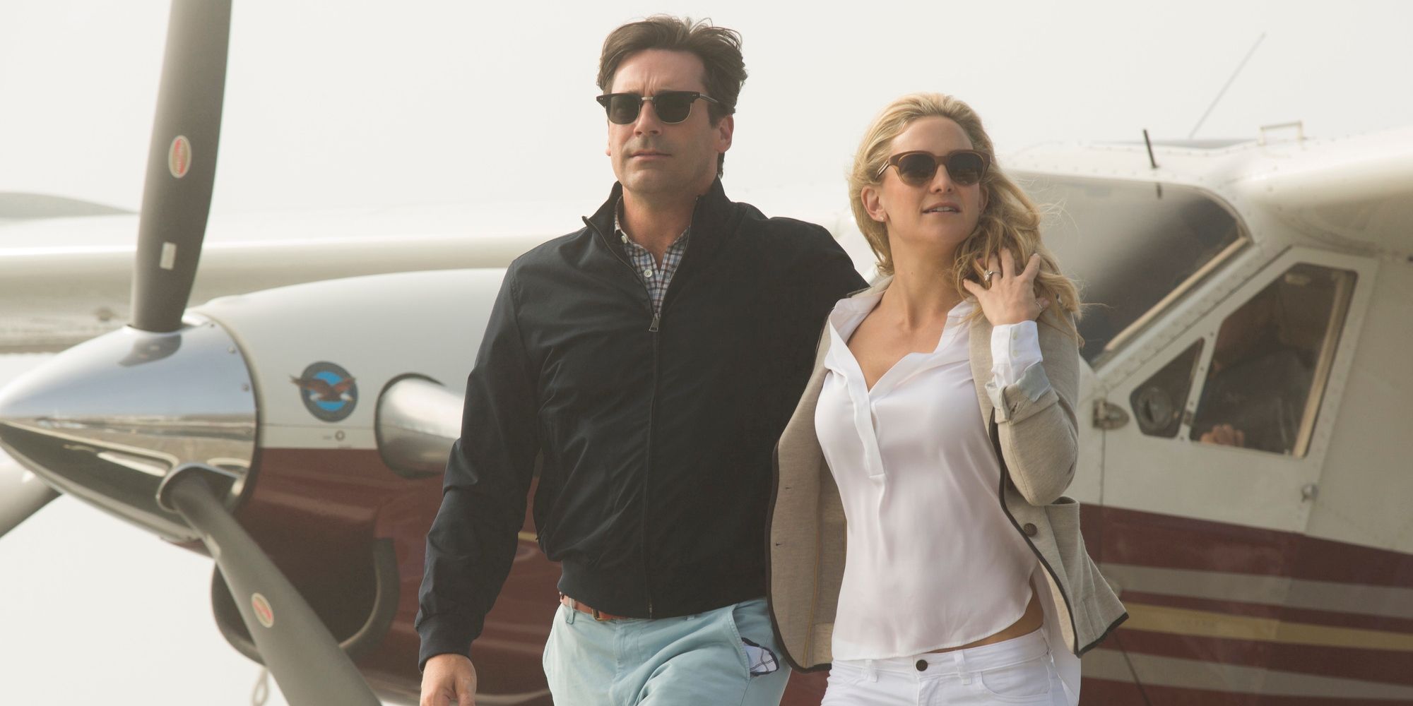 Jon Hamm and Kate Hudson in Clear History