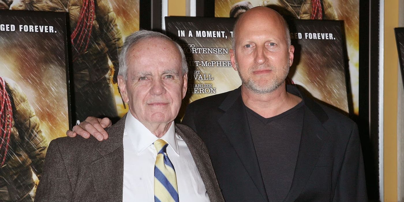 Author Cormac McCarthy and director John Hillcoat in 2009