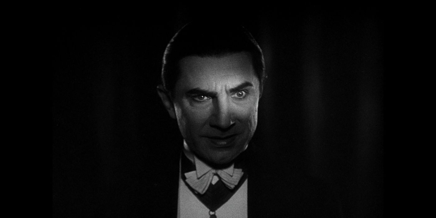 Dracula lurks in the shadows in the 1933 film.