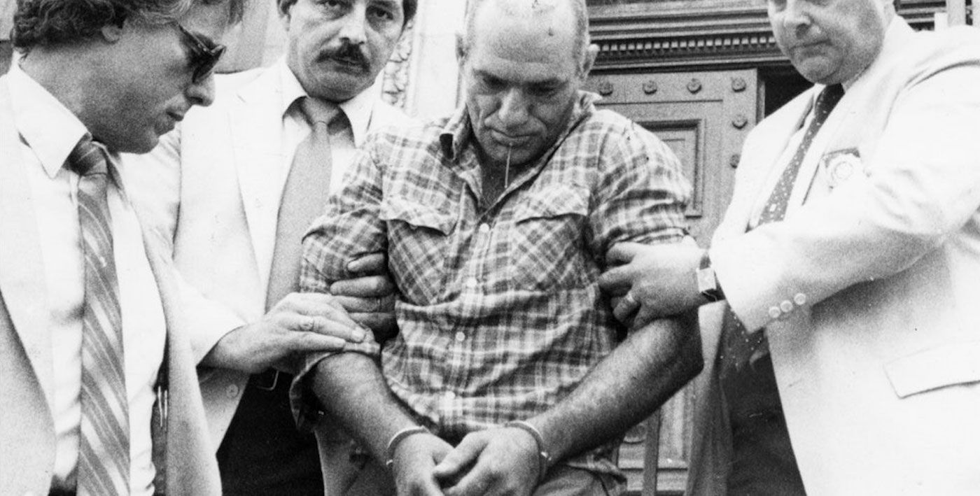 Man getting arrested in Cropsey Documentary 2009