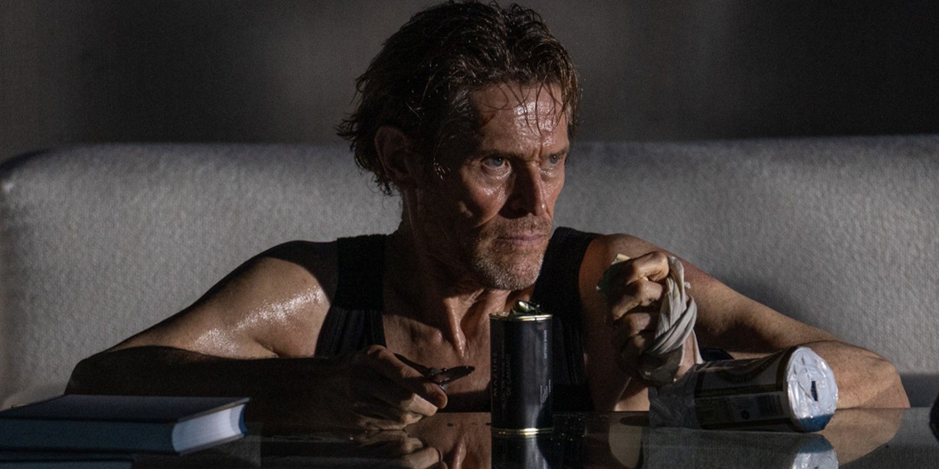 Nemo, played by Willem Dafoe, loosing his mind in Inside