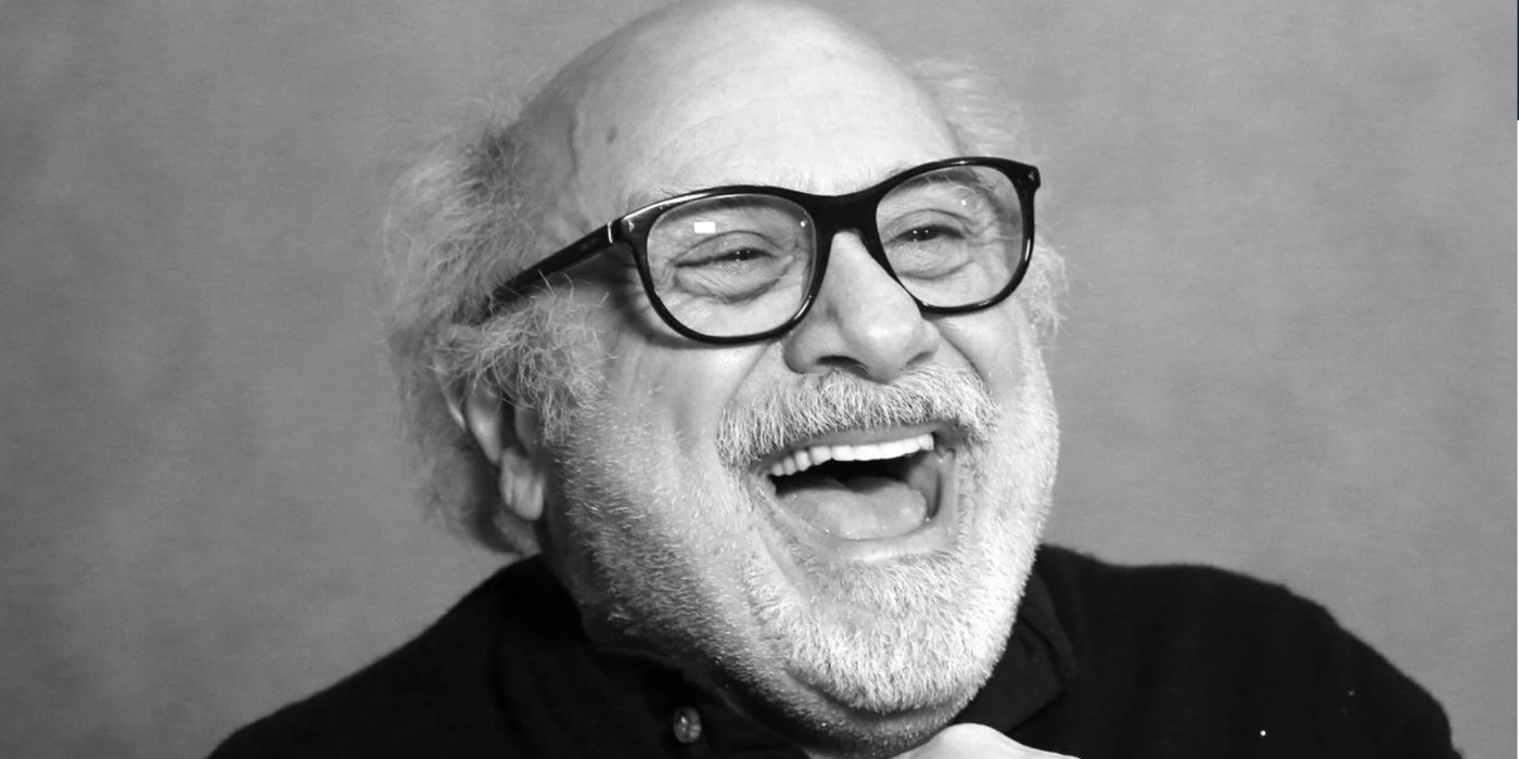 Danny DeVito captured by Walter McBride at a party in NYC in 2017.