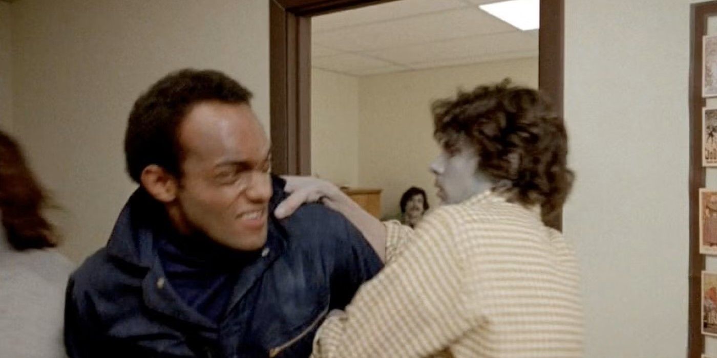 Peter (Ken Foree) fights back at the end of 'Dawn of the Dead'