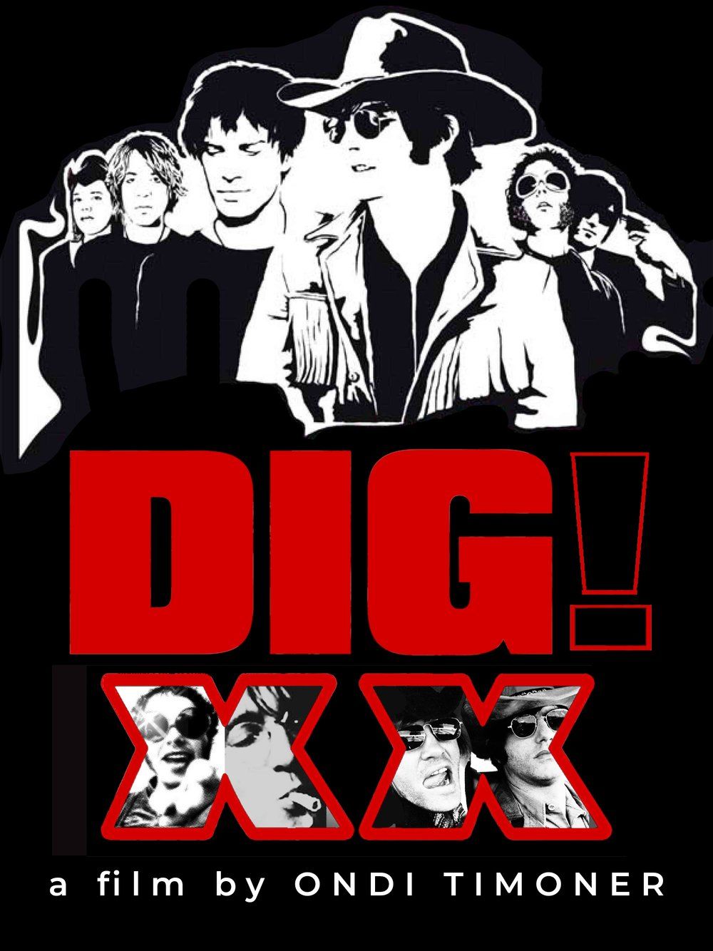 Dig! XX Movie Poster The Dandy Warhols The Brian Jonestown Massacre