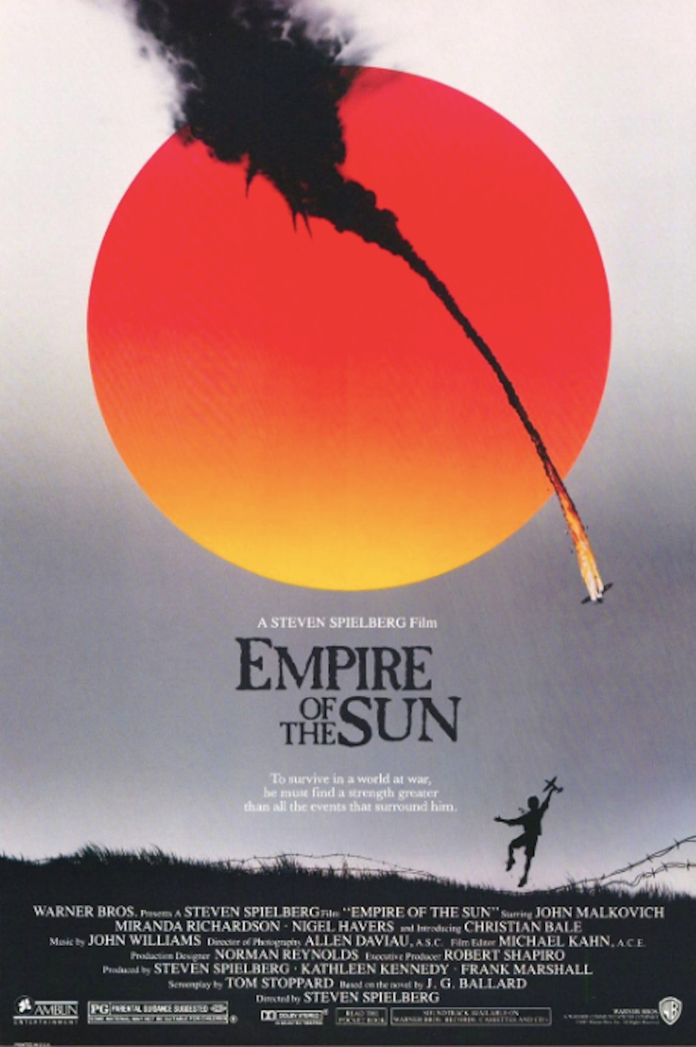 Empire of the Sun movie poster